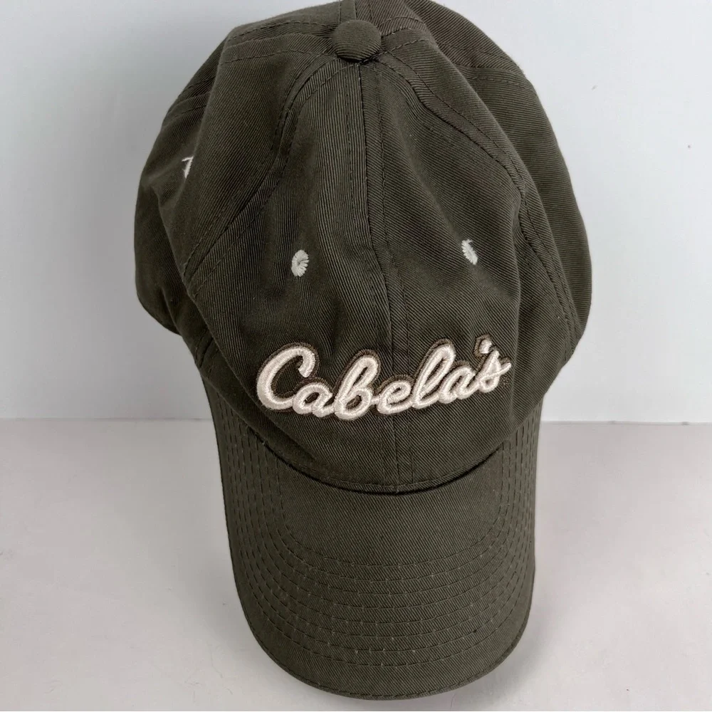 Cabela’s Cap Green One Size Hat Unisex Adjustable Outdoor Fishing Hunting Camp